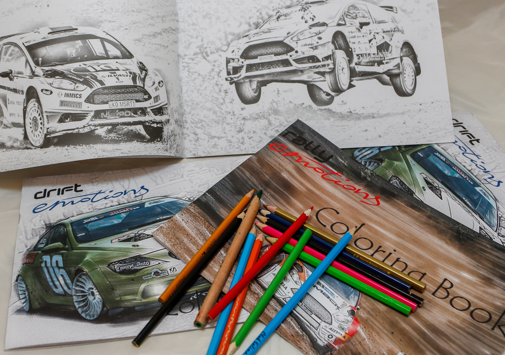 Krāsojamās grāmatas autosporta faniem